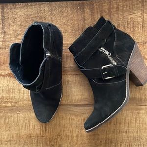Dolce Vita black suede bootie